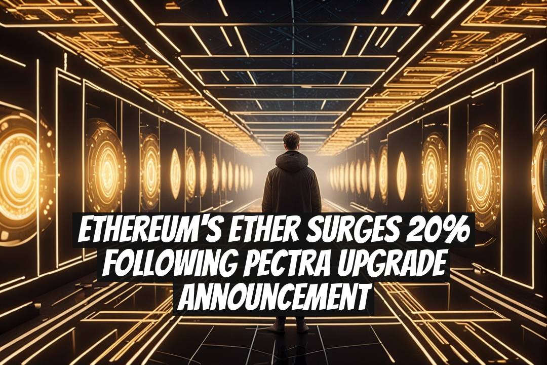 Ethereum's Ether Surges 20% Following Pectra Upgrade Announcement