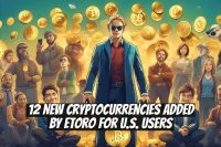12 New Cryptocurrencies Added by eToro for U.S. Users