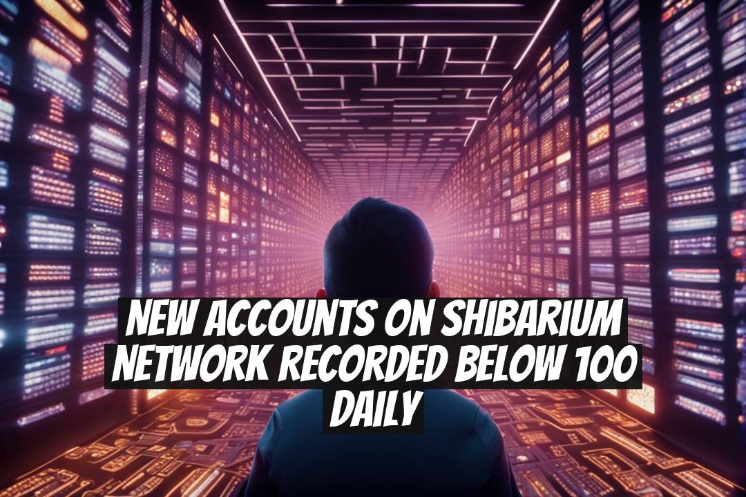 New Accounts on Shibarium Network Recorded Below 100 Daily