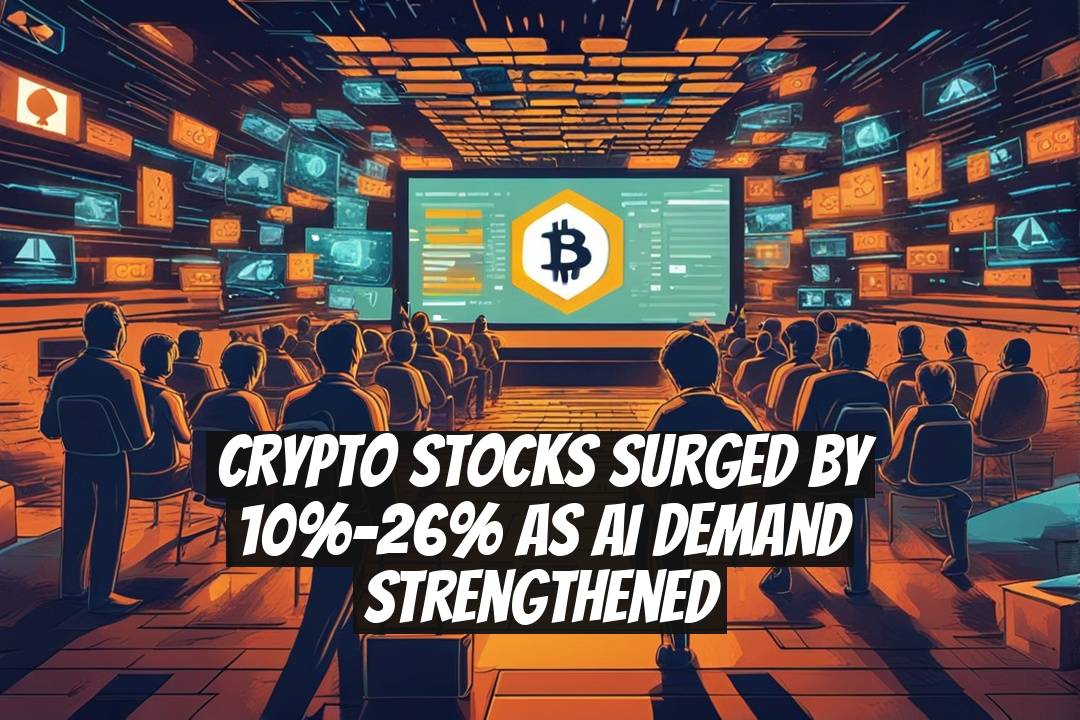Crypto Stocks Surged by 10%-26% as AI Demand Strengthened