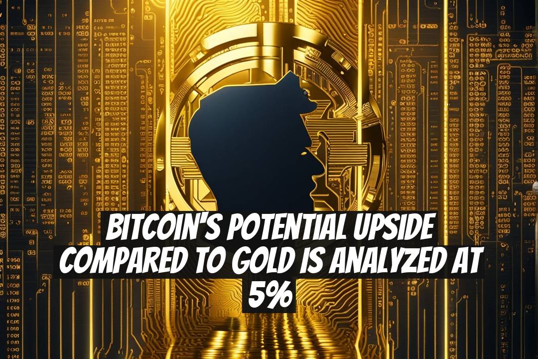Bitcoin's Potential Upside Compared to Gold Is Analyzed at 5%