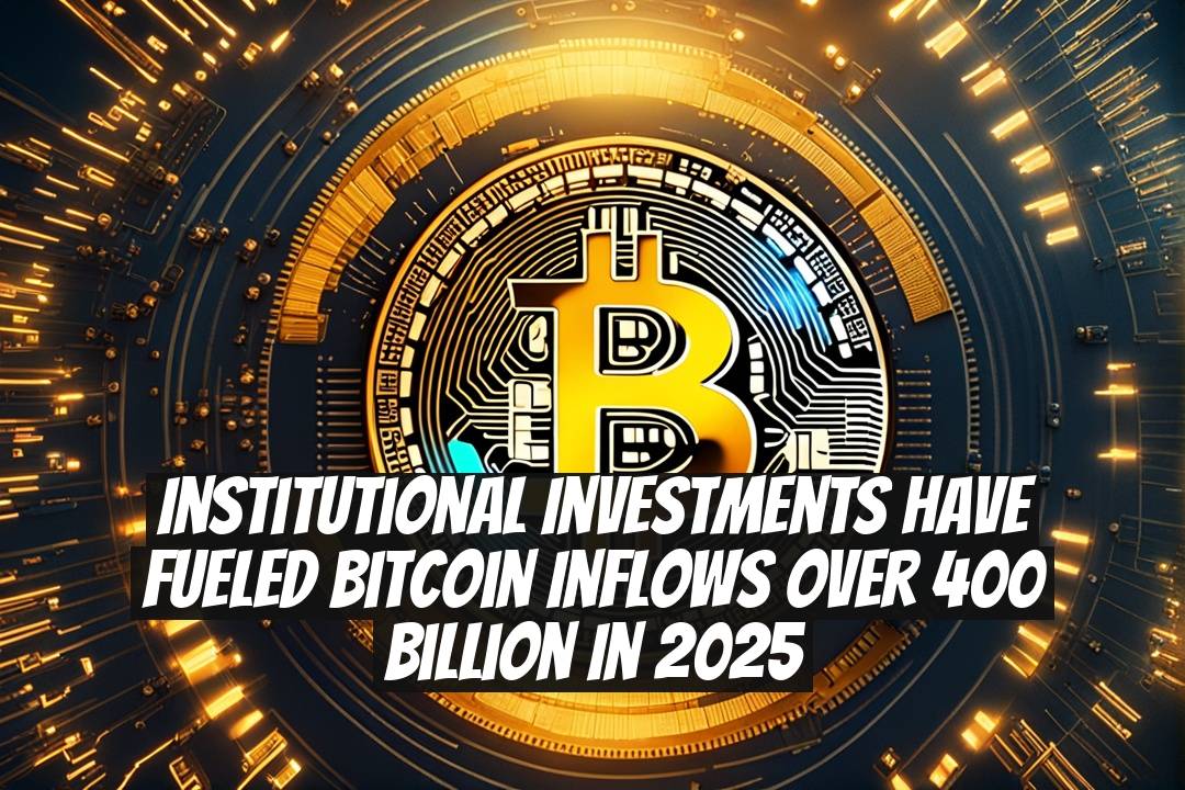 Institutional Investments Have Fueled Bitcoin Inflows Over 400 Billion in 2025