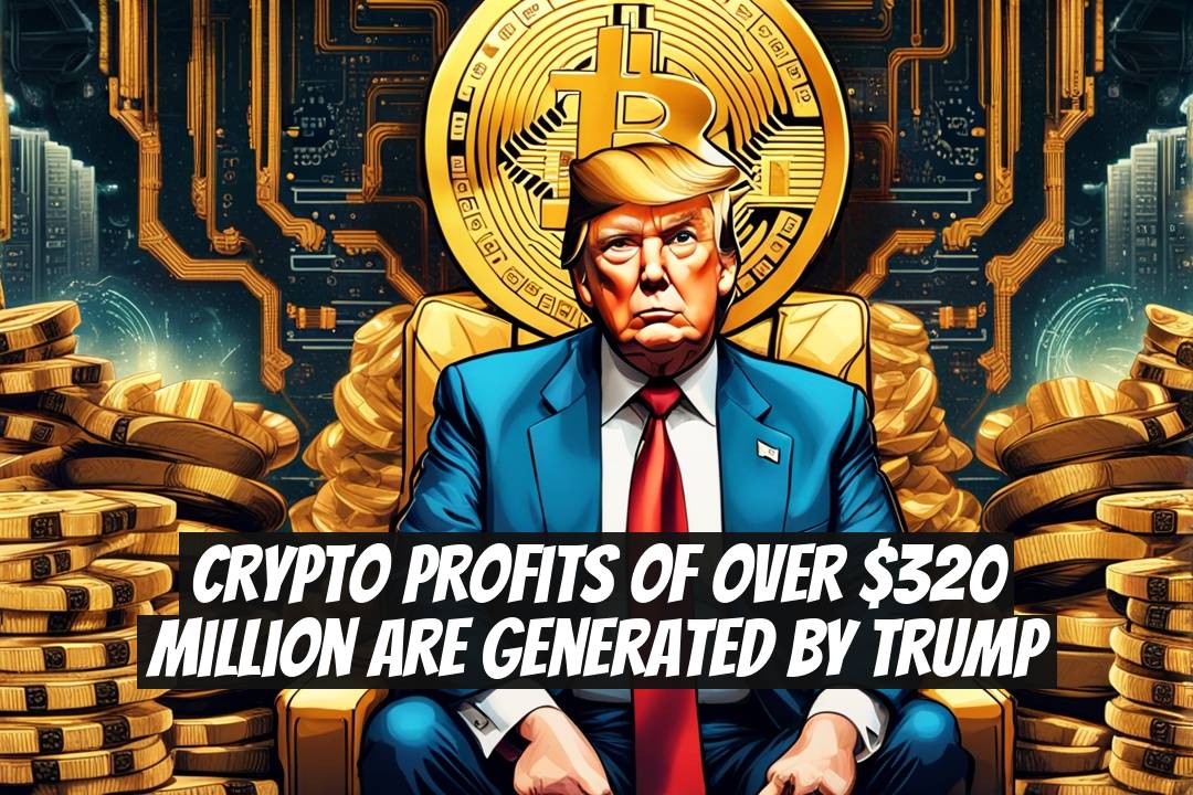 Crypto Profits of Over $320 Million Are Generated by Trump