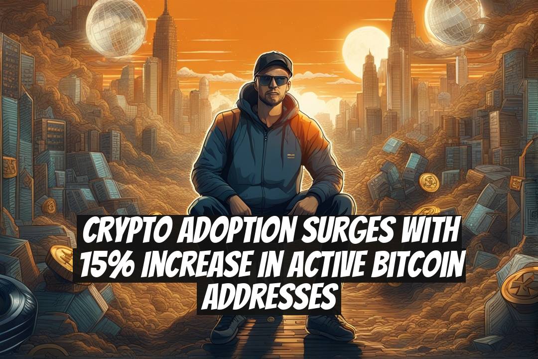 Crypto Adoption Surges with 15% Increase in Active Bitcoin Addresses