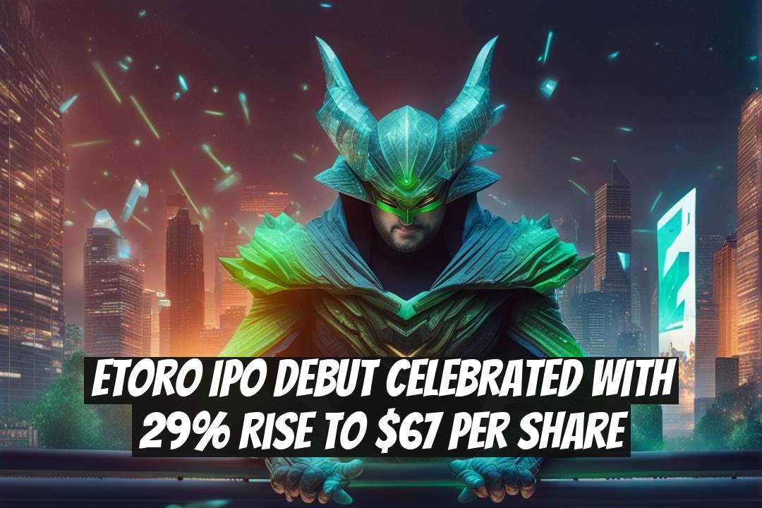 eToro IPO Debut Celebrated with 29% Rise to $67 per Share
