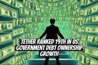 Tether Ranked 19th in US Government Debt Ownership Growth