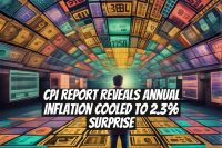 CPI Report Reveals Annual Inflation Cooled to 2.3% Surprise