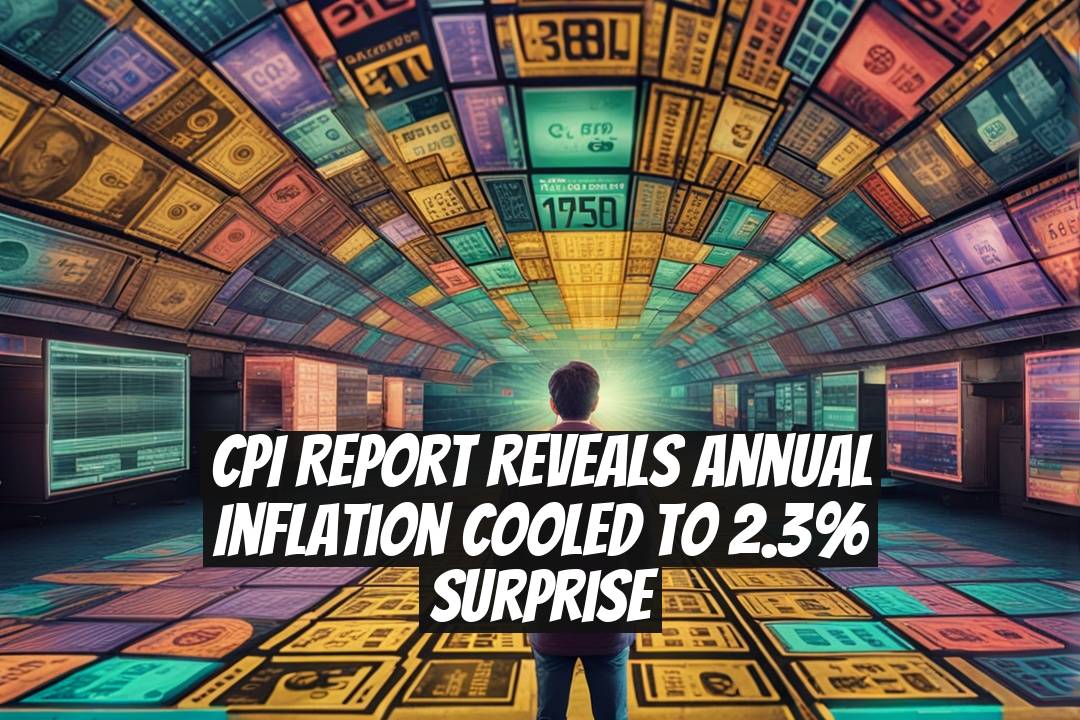 CPI Report Reveals Annual Inflation Cooled to 2.3% Surprise