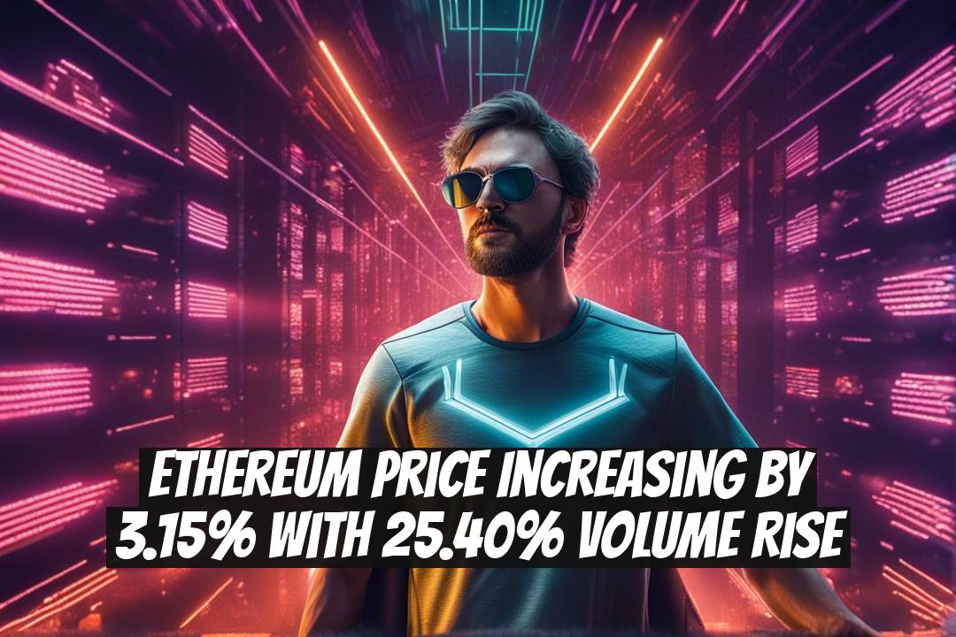 Ethereum Price Increasing by 3.15% with 25.40% Volume Rise