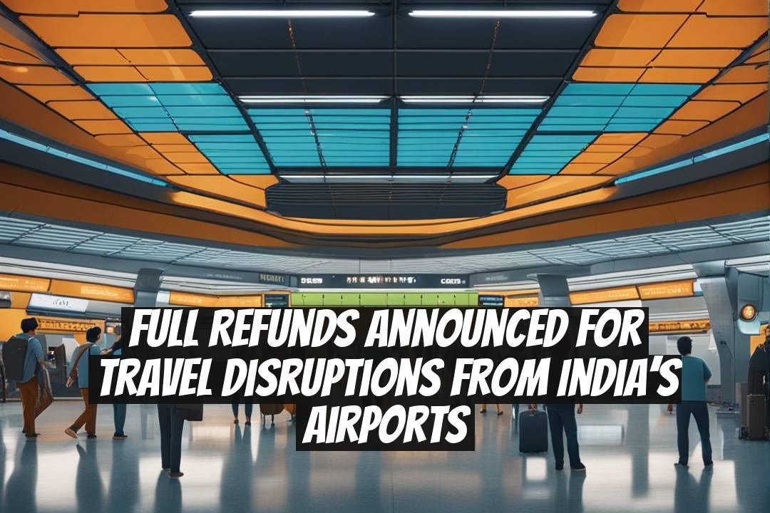Full Refunds Announced for Travel Disruptions from India’s Airports