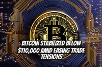 Bitcoin Stabilized Below $110,000 Amid Easing Trade Tensions