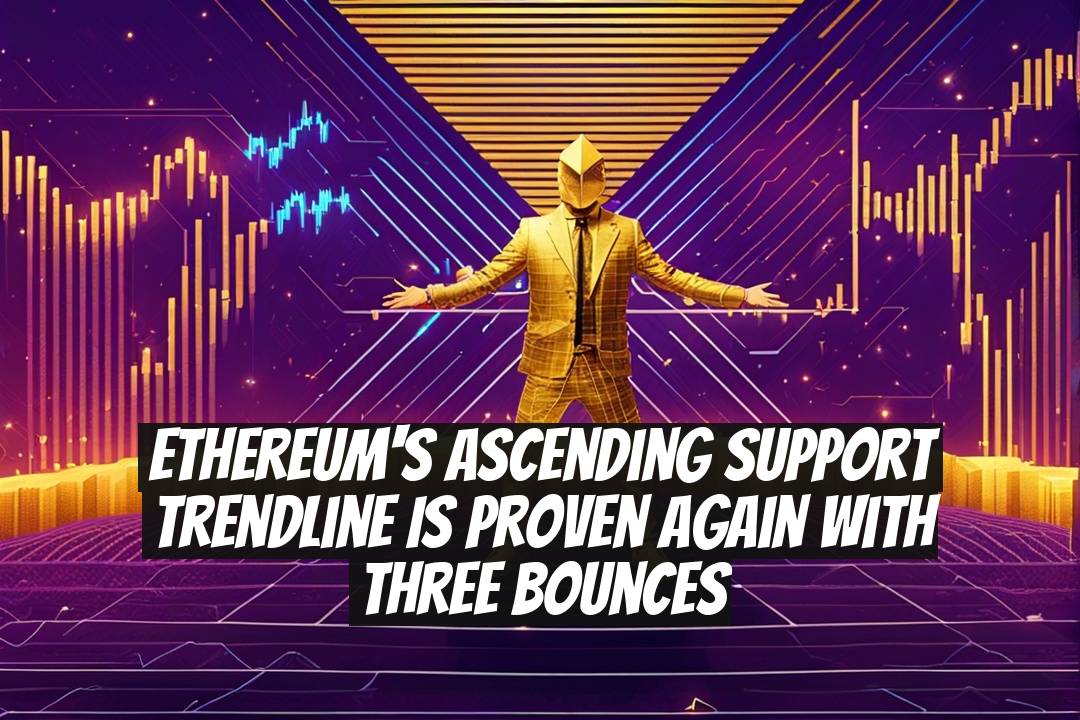 Ethereum's Ascending Support Trendline is Proven Again with Three Bounces