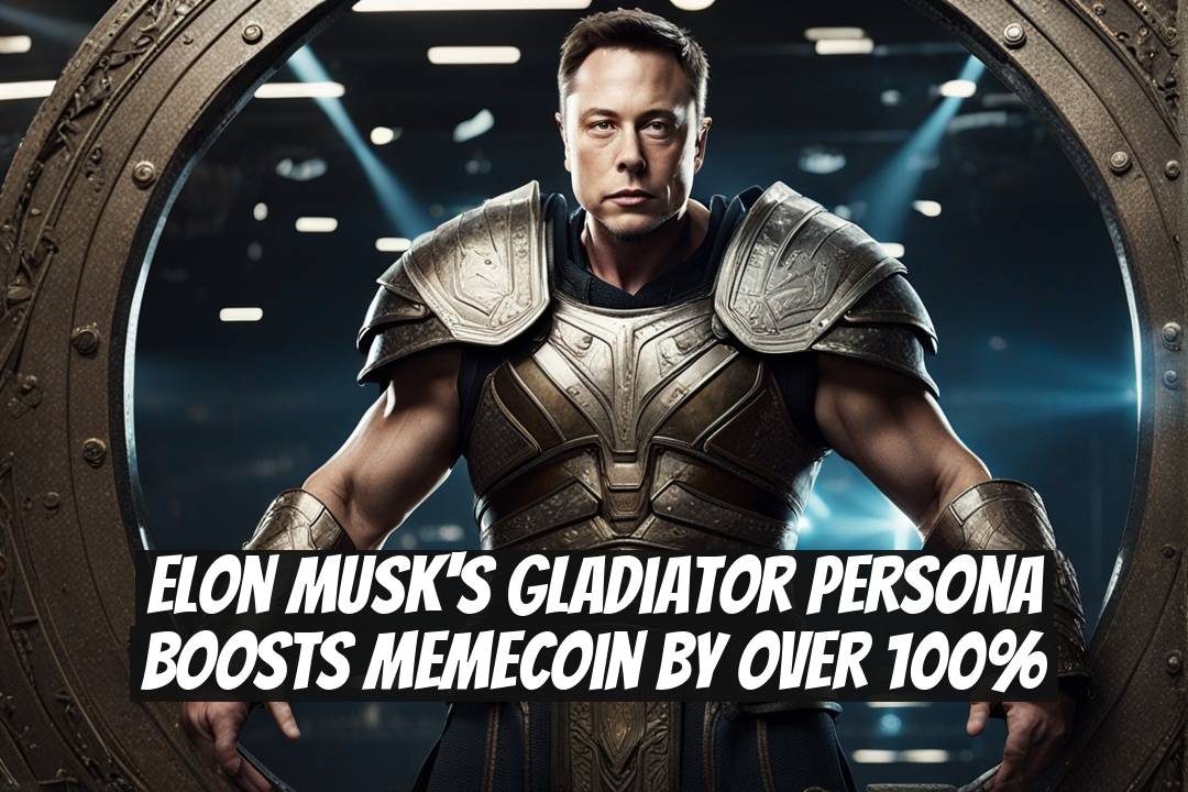 Elon Musk's Gladiator Persona Boosts Memecoin by Over 100%