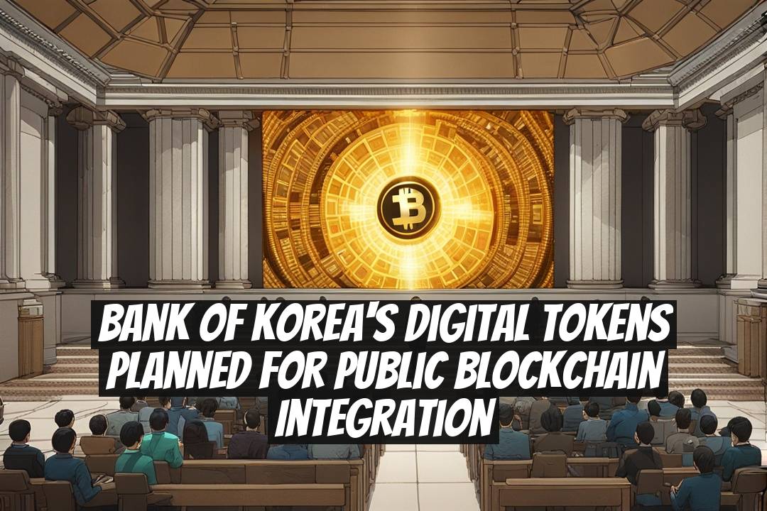 Bank of Korea's Digital Tokens Planned for Public Blockchain Integration