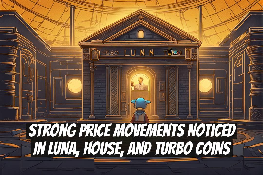 Strong Price Movements Noticed in LUNA, HOUSE, and TURBO Coins