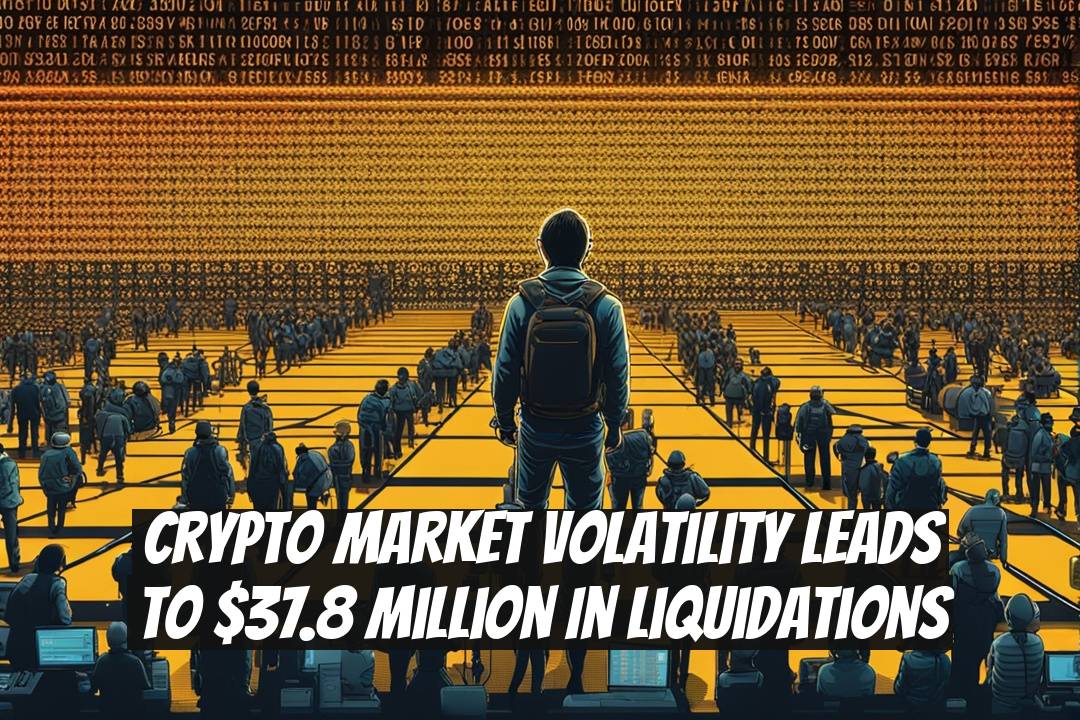 Crypto Market Volatility Leads to $37.8 Million in Liquidations