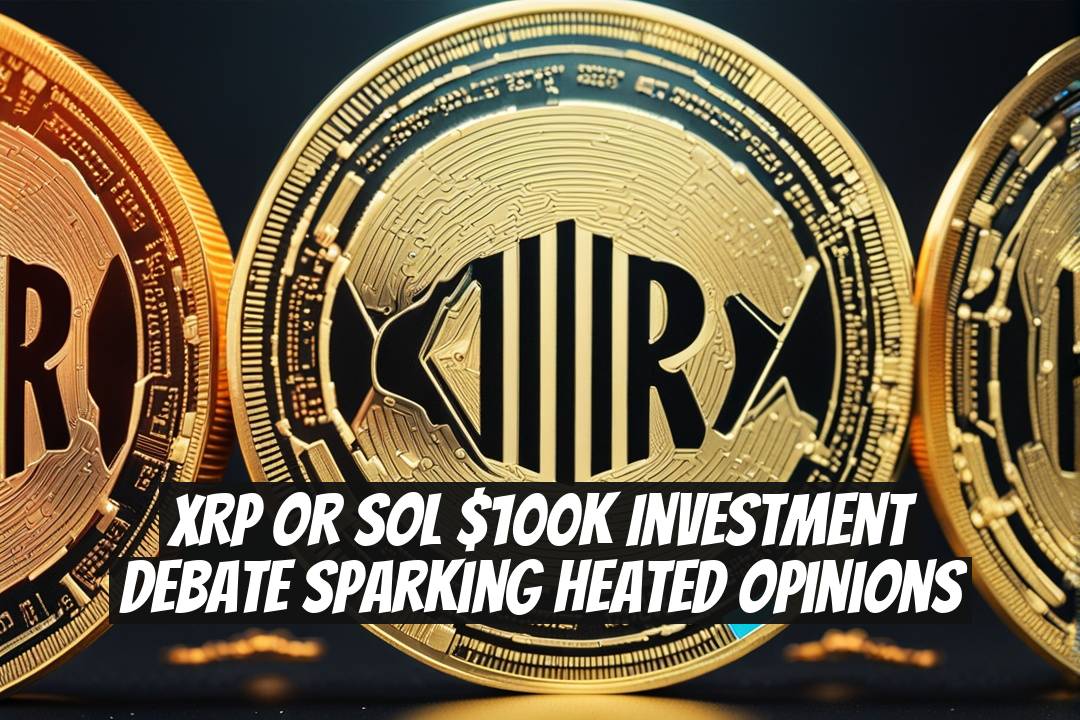 XRP or SOL $100K Investment Debate Sparking Heated Opinions