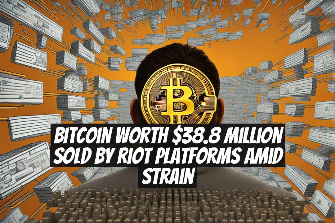 Bitcoin Worth $38.8 Million Sold by Riot Platforms Amid Strain
