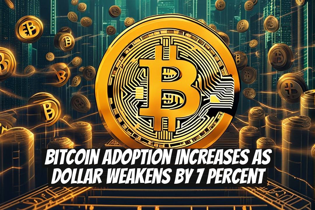 Bitcoin Adoption Increases As Dollar Weakens By 7 Percent