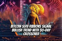 Bitcoin SLRV Ribbons Signal Bullish Trend with 30-Day Crossover
