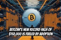 Bitcoin's new record high of $112,000 is fueled by adoption