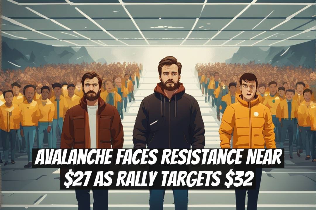 Avalanche Faces Resistance Near $27 as Rally Targets $32