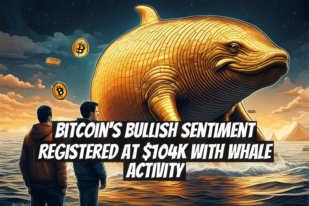 Bitcoin's Bullish Sentiment Registered at $104K with Whale Activity