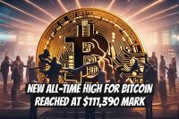 New All-Time High for Bitcoin Reached at $111,390 Mark