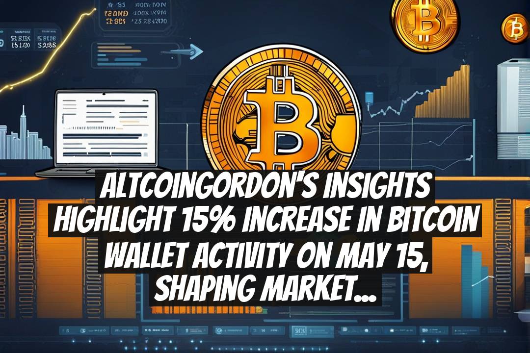 AltcoinGordon's Insights Highlight 15% Increase in Bitcoin Wallet Activity on May 15, Shaping Market Sentiment