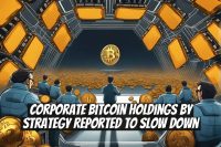 Corporate Bitcoin Holdings by Strategy Reported to Slow Down