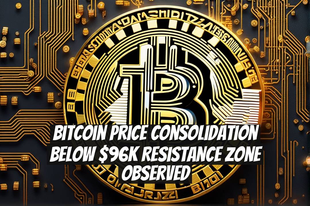 Bitcoin Price Consolidation Below $96K Resistance Zone Observed