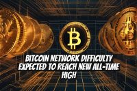 Bitcoin Network Difficulty Expected to Reach New All-Time High