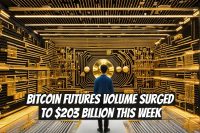Bitcoin Futures Volume Surged to $203 Billion This Week
