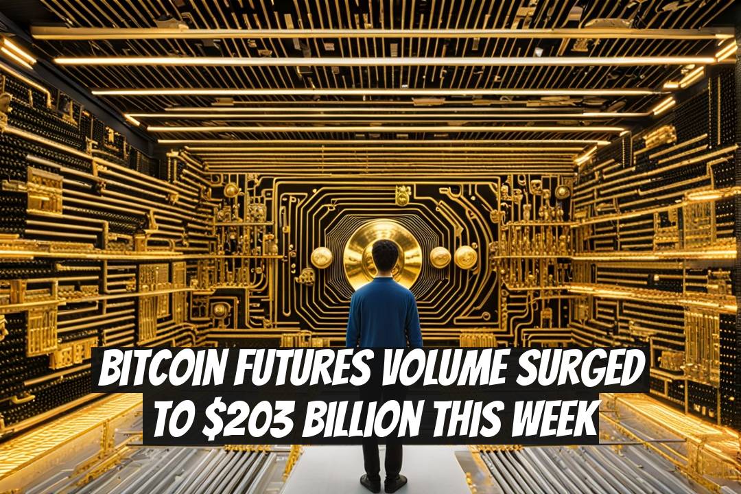 Bitcoin Futures Volume Surged to $203 Billion This Week