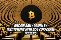 Bitcoin Rally Driven by Institutions with 204 Corporate Holders