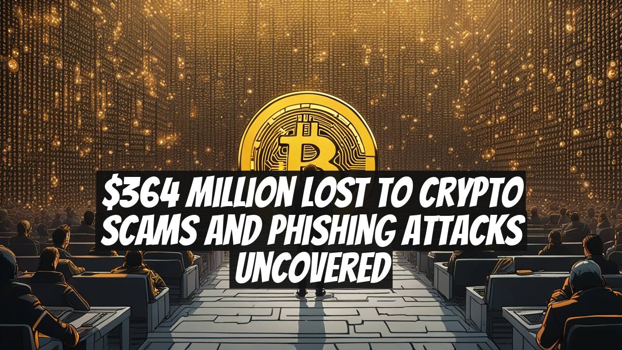 $364 Million Lost to Crypto Scams and Phishing Attacks Uncovered