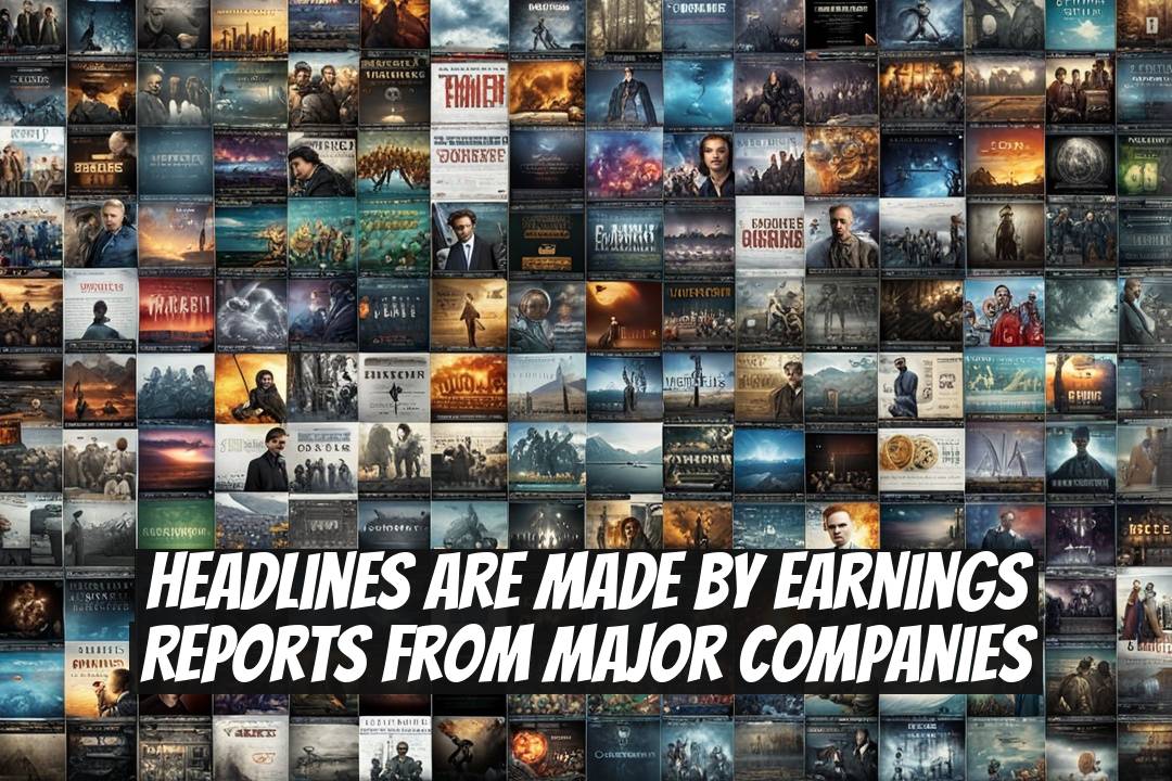 Headlines Are Made by Earnings Reports from Major Companies