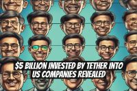 $5 Billion Invested by Tether into US Companies Revealed