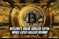 Bitcoin’s Value Surged 121% While Gold Lagged Behind