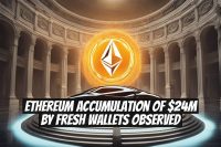 Ethereum Accumulation of $24M by Fresh Wallets Observed