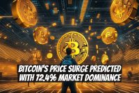 Bitcoin's Price Surge Predicted with 72.4% Market Dominance