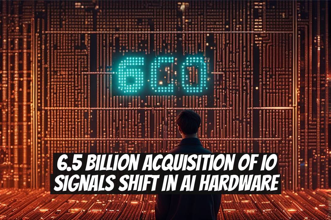 6.5 Billion Acquisition of io Signals Shift in AI Hardware
