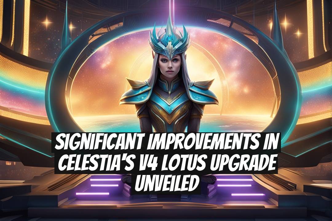 Significant Improvements in Celestia's v4 Lotus Upgrade Unveiled
