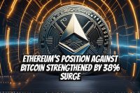 Ethereum's Position Against Bitcoin Strengthened by 38% Surge