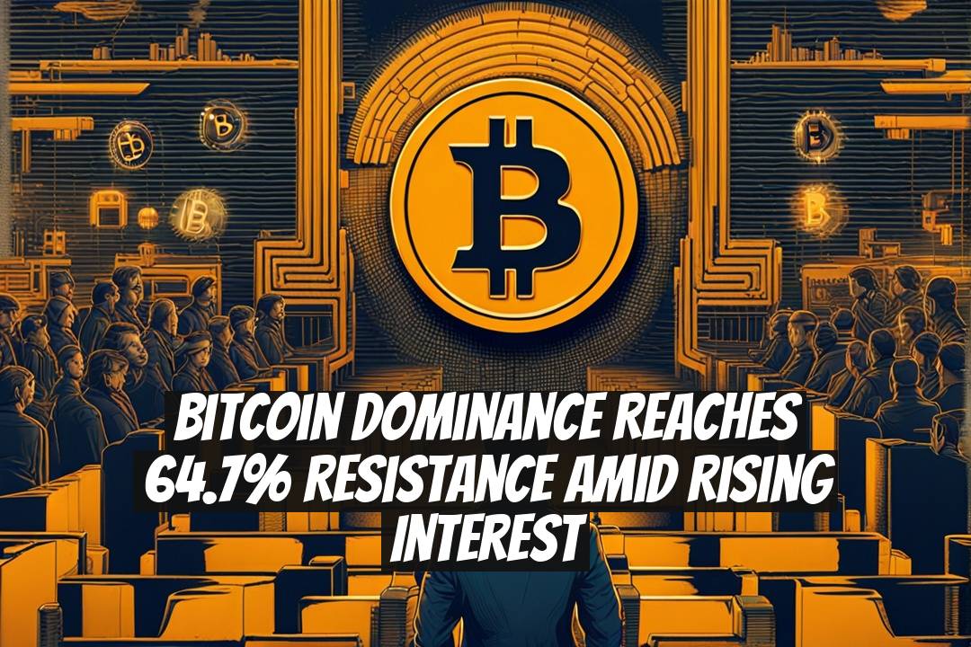 Bitcoin Dominance Reaches 64.7% Resistance Amid Rising Interest
