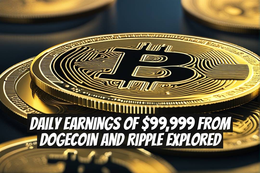 Daily Earnings of $99,999 from Dogecoin and Ripple Explored