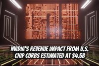Nvidia's Revenue Impact from U.S. Chip Curbs Estimated at $4.5B