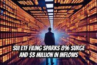 SUI ETF Filing Sparks 8% Surge and $3 Million in Inflows