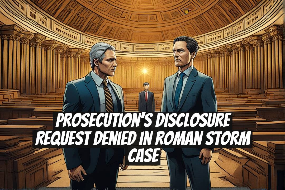 Prosecution's Disclosure Request Denied in Roman Storm Case