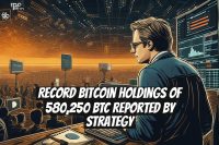 Record Bitcoin Holdings of 580,250 BTC Reported by Strategy